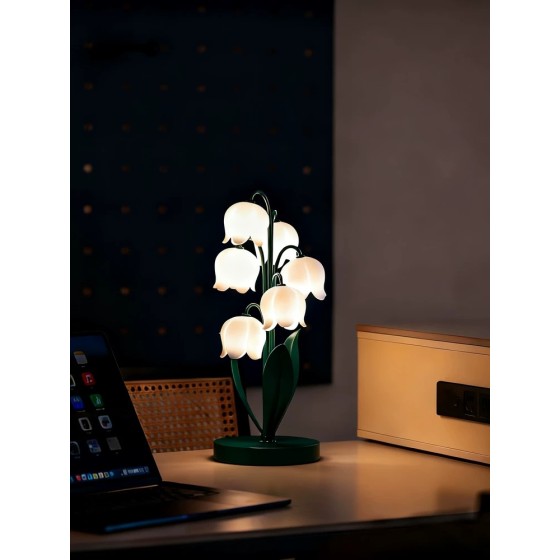 Lily of the Valley Table Lamp